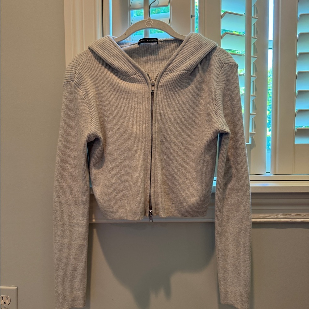 Brandy Melville Crop Hoodie